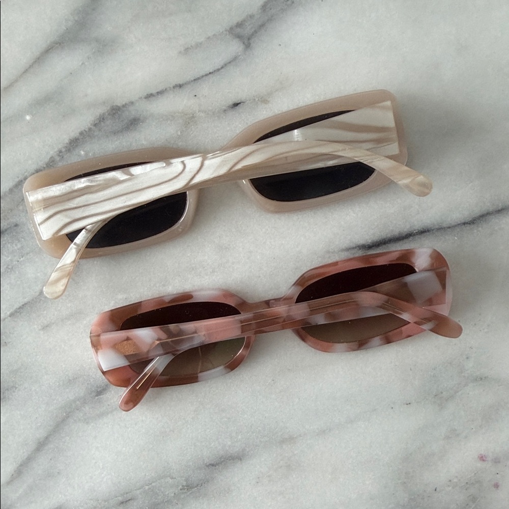 Stylish Rectangular Sunglasses Set - image 7